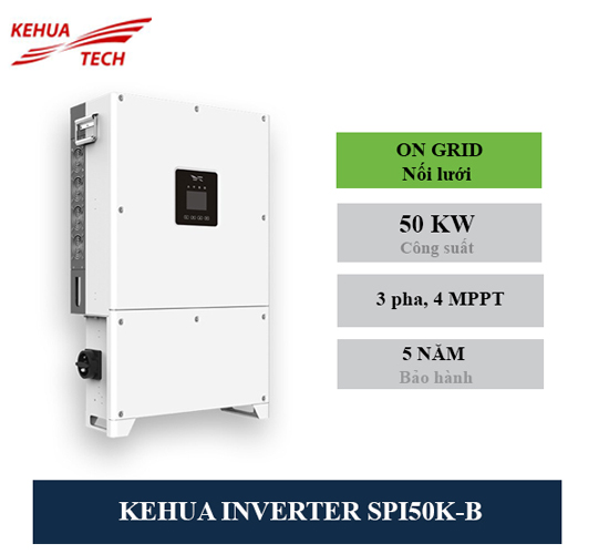 Inverter Kehua – thiết bị quan trọng trong hệ thống lắp đặt điện mặt trời