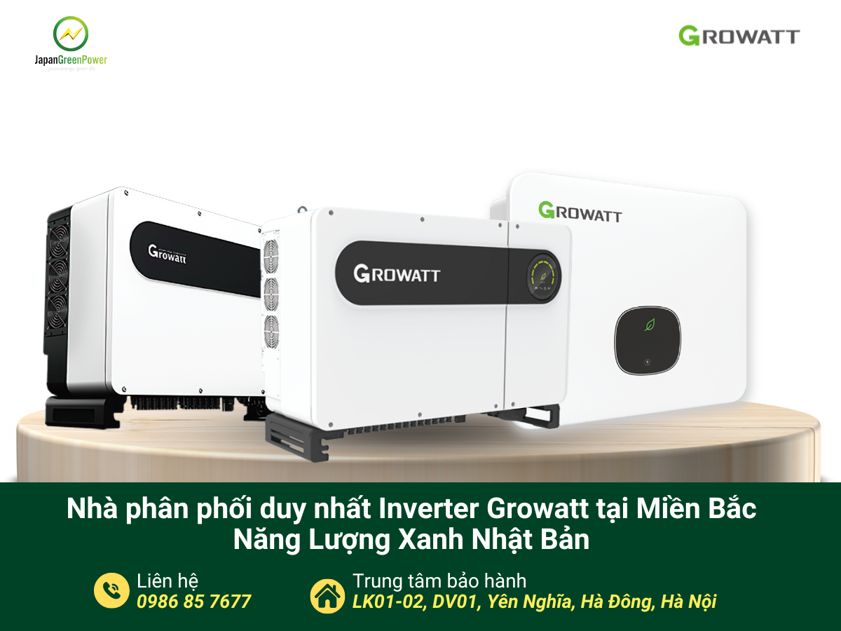 Trung tâm bảo hành Inverter Growatt tại Miền Bắc