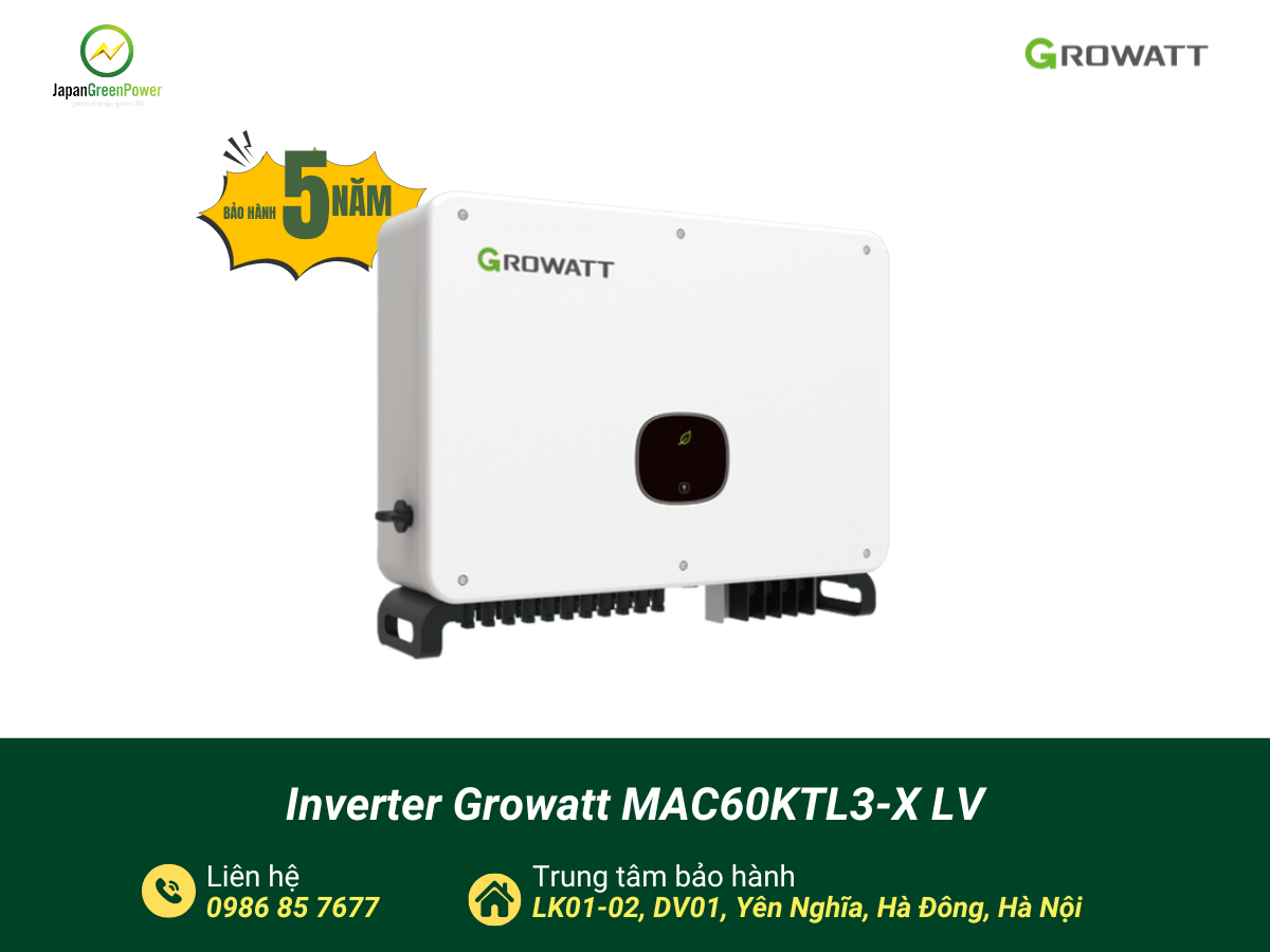 Inverter Growatt MAC60KTL3-X LV