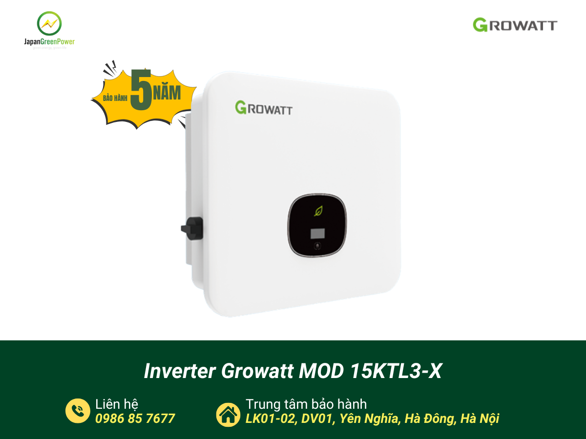 Inverter Growatt MOD 15KTL3-X