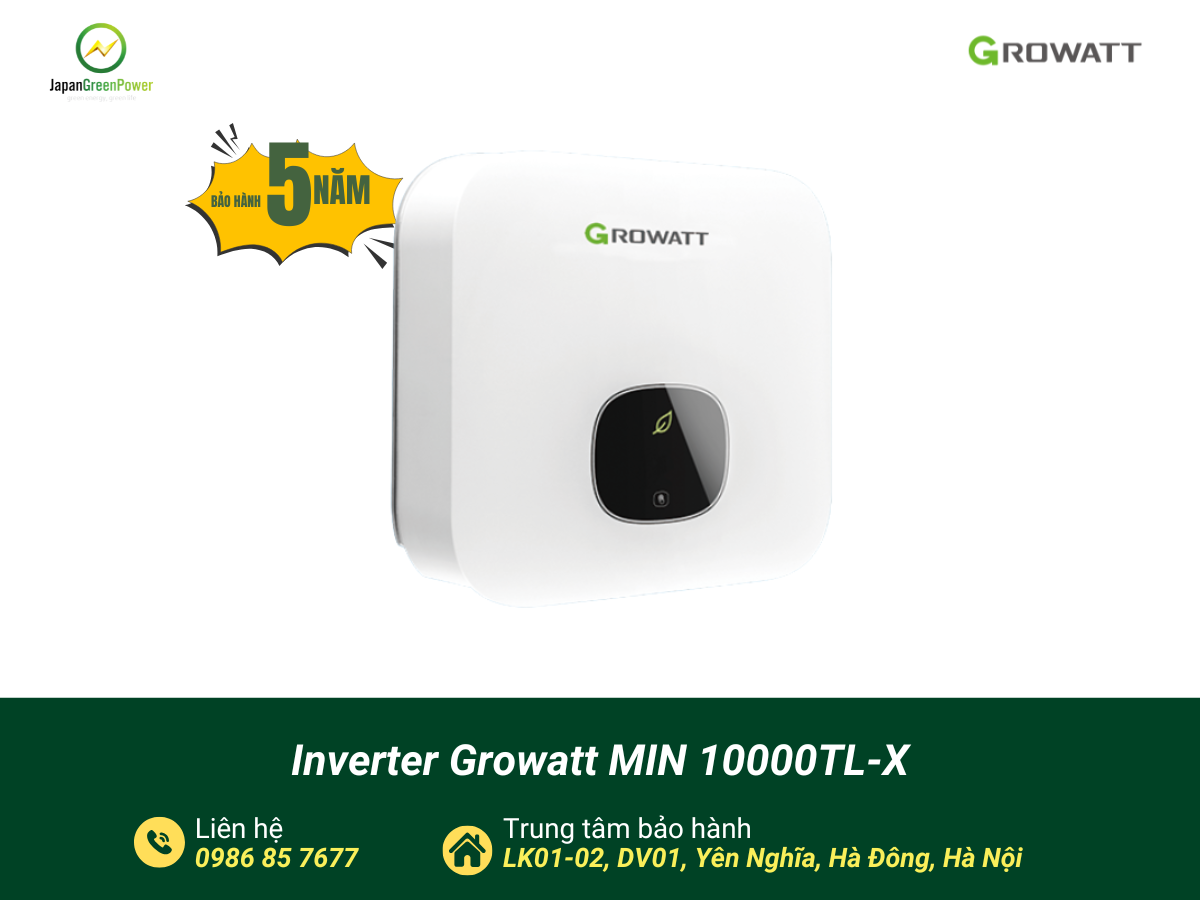 Inverter Growatt MIN 10000TL-X