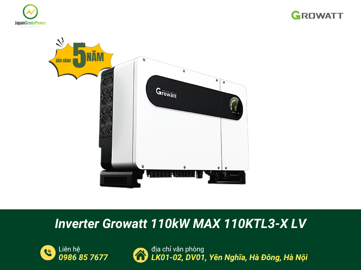 INVERTER GROWATT MAX110 KTL3-X LV