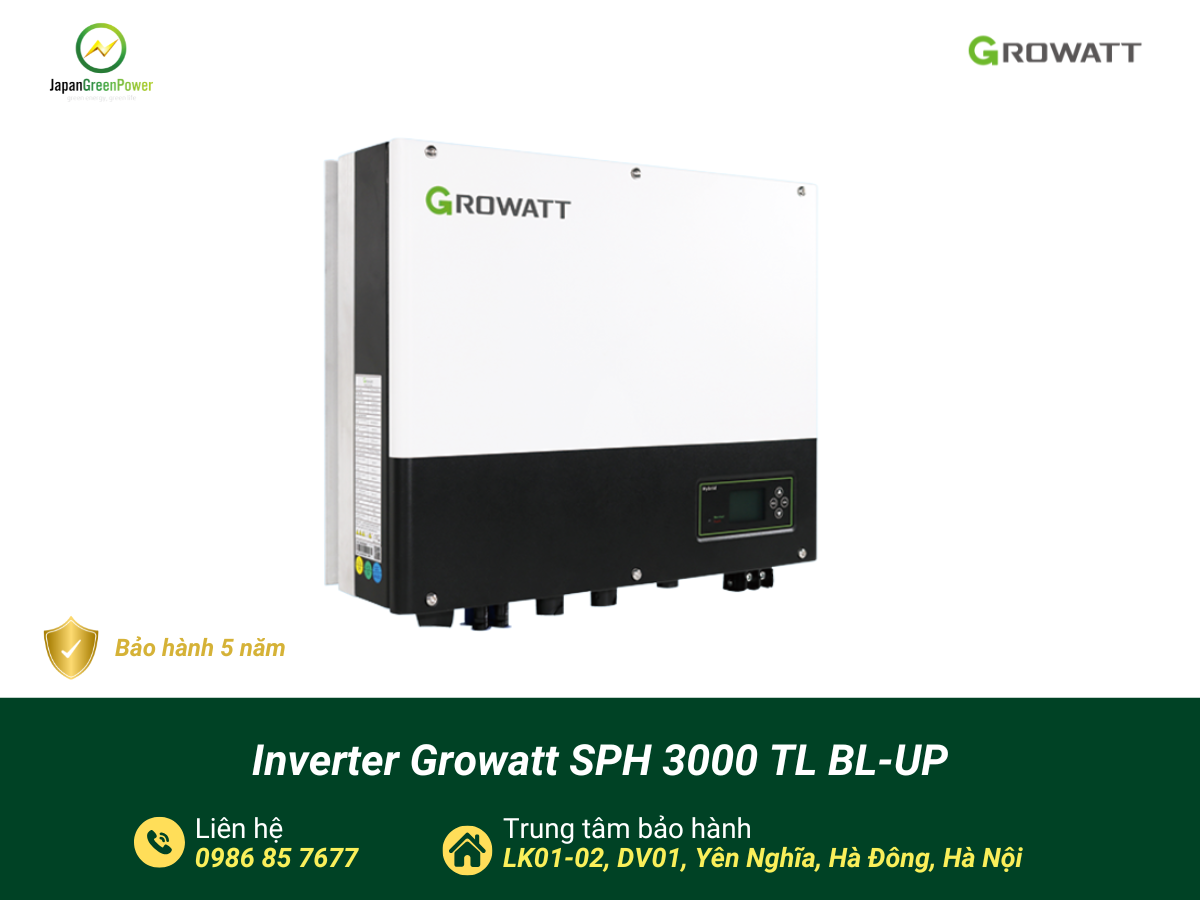 Inverter Growatt SPH 3000 TL BL-UP