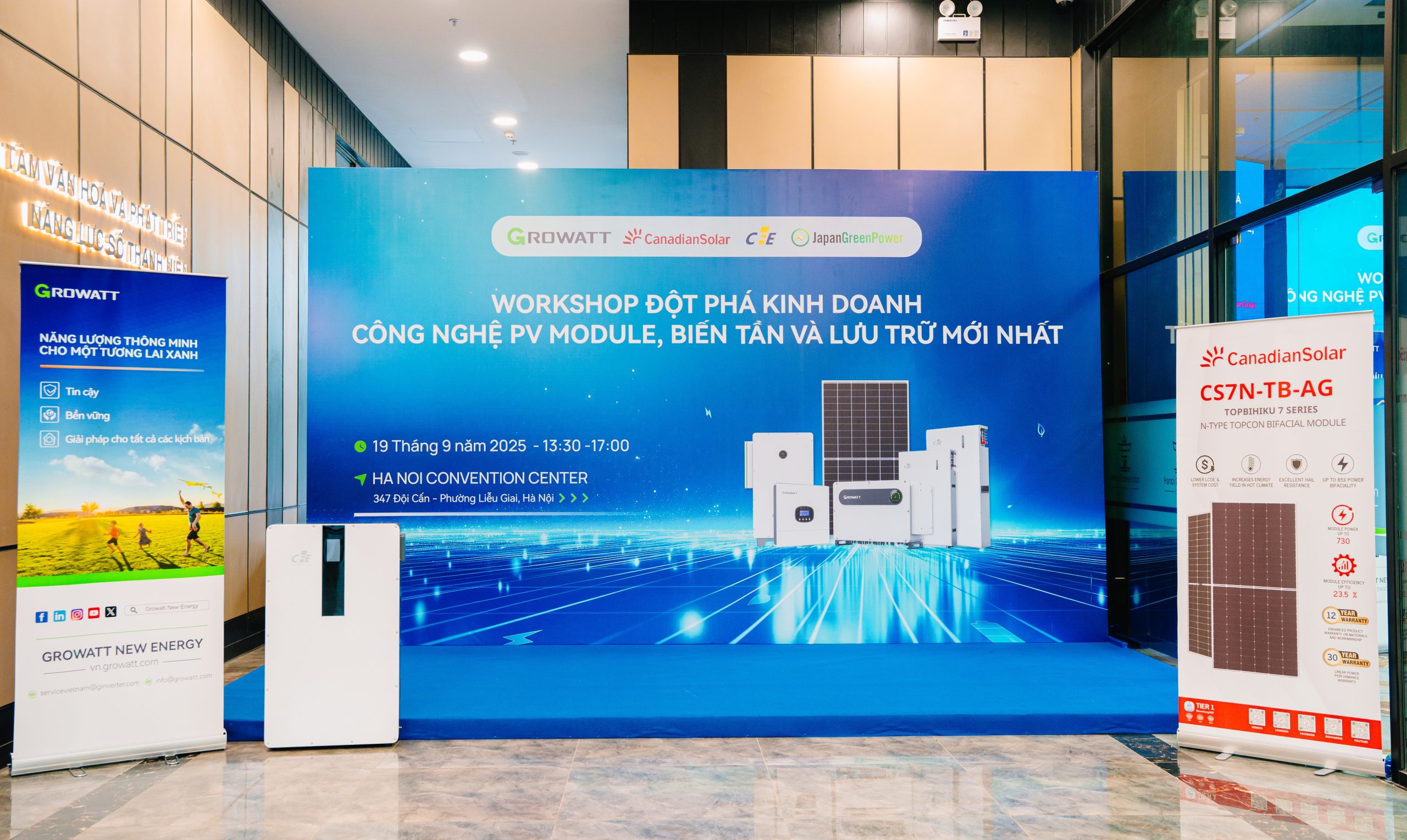 Hội thảo điện mặt trời 19/09 đột phá kinh doanh và công nghệ