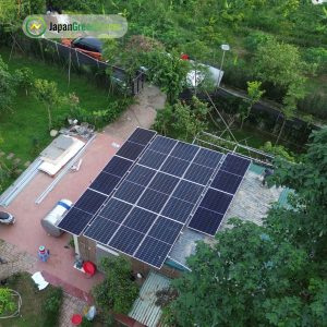 Lắp pin năng lượng mặt trời cho hộ gia đình 8.6kW Sông Hồng